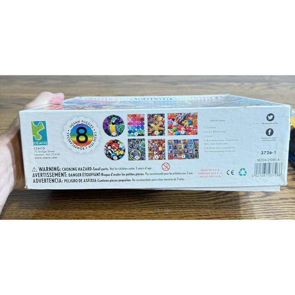 Lot of 2!‎ Magic Rocks By Do & Discover; Box Of 6 Colorful Puzzles